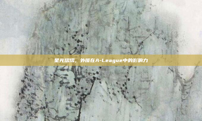 星光熠熠，外援在A-League中的影响力