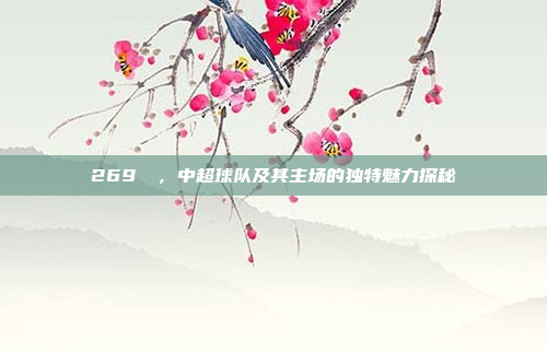 269⚔️，中超球队及其主场的独特魅力探秘