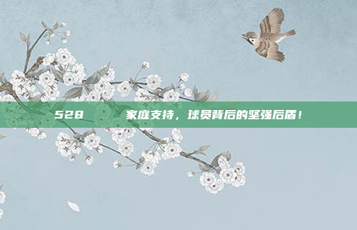 528 🌟 家庭支持，球员背后的坚强后盾！